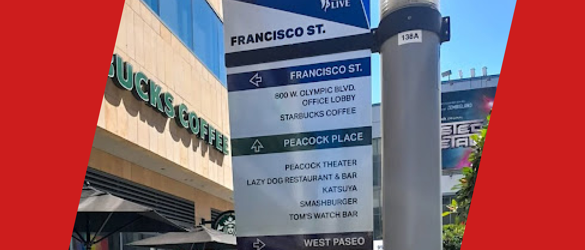 CR&A Custom's Wayfinding Signage Transformation at L.A. Live