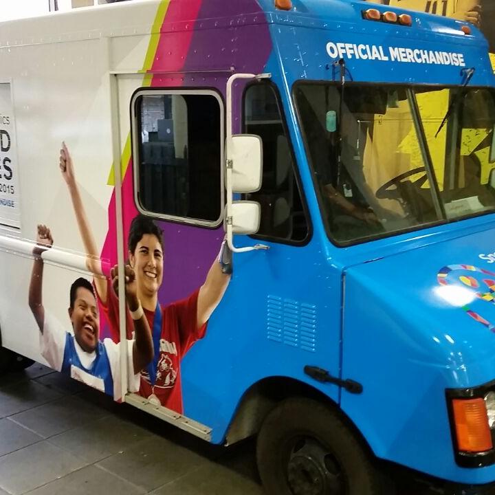 Wrapped Utility Van
